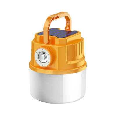 Solar lamp LED Camping Lantern Rechargeable, 4 Light Modes, 3000mAh Power Bank, IPX6, Lantern Flashlight For Emergency, Power Outages, Home And More