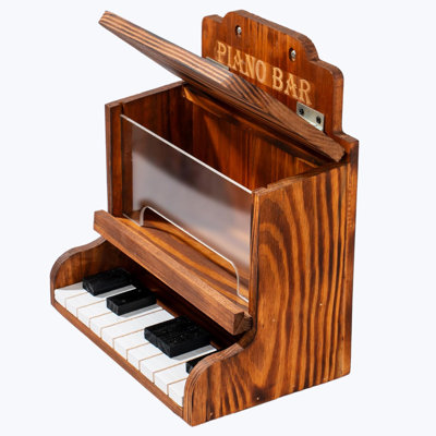 Piano Bar Squirrel Feeder With Piano-Key Perch