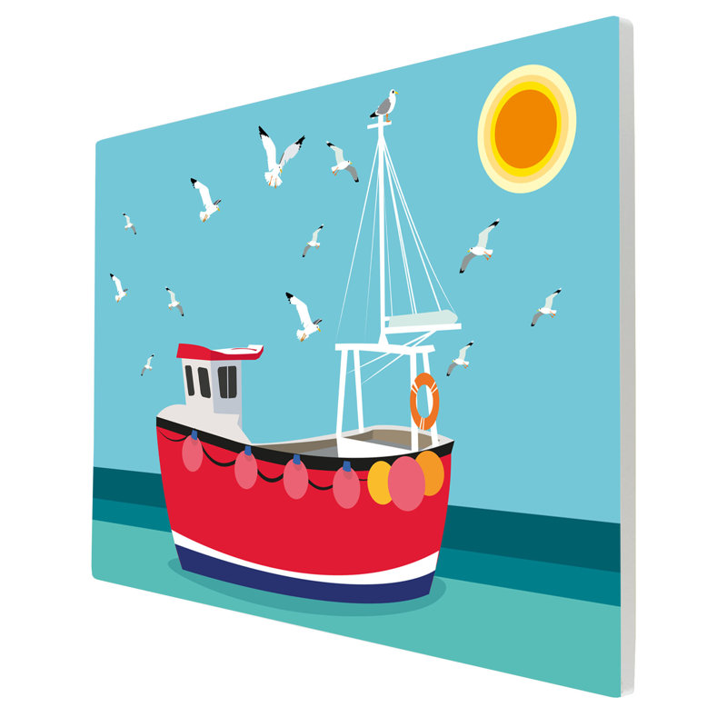 Katie Pearson Nautical & Beach Wall Decor on Ceramic