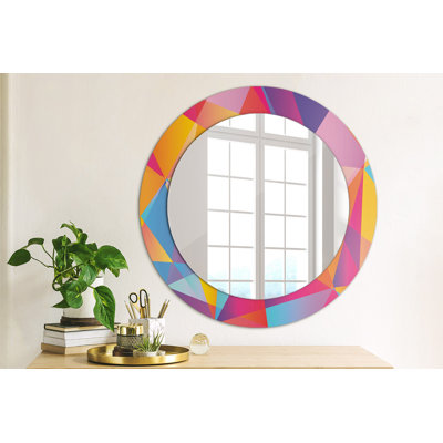 Huldar Glass Flat Wall Mirror