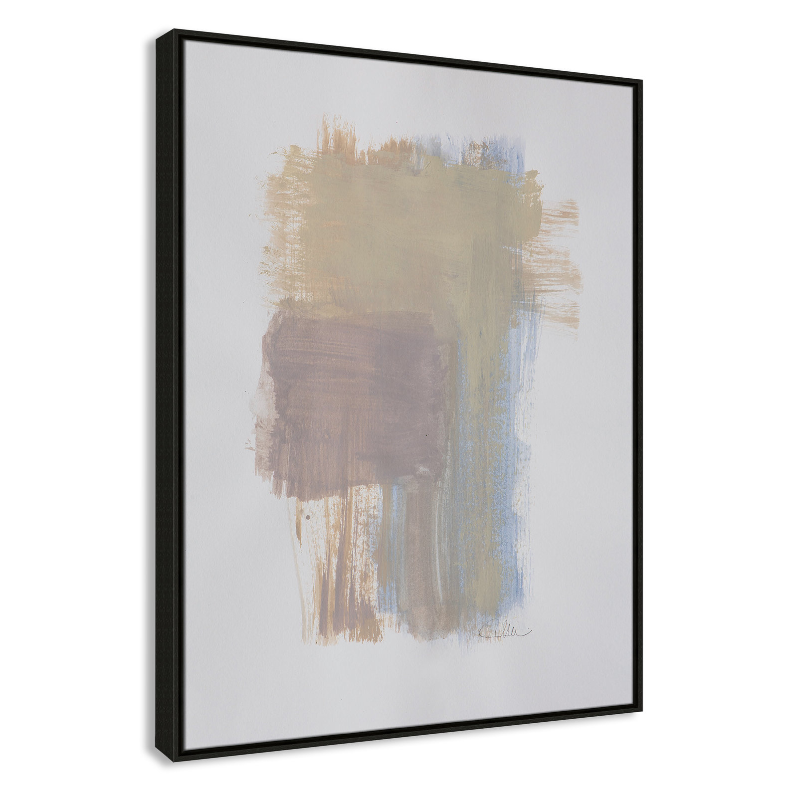 Esmeray "Powder Room Wash I" Print by Filippo Ioco, Espresso Framed, 41.5" H x 31.5" W x 2" D