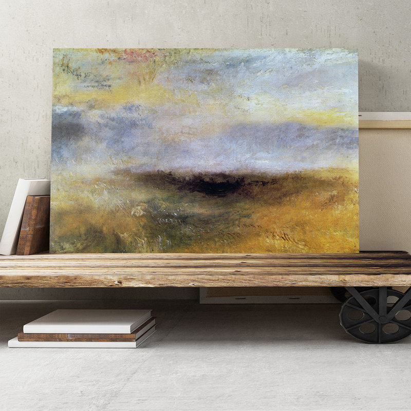 J.M.W. Turner - Wrapped Canvas Painting, 35cm H x 50cm W