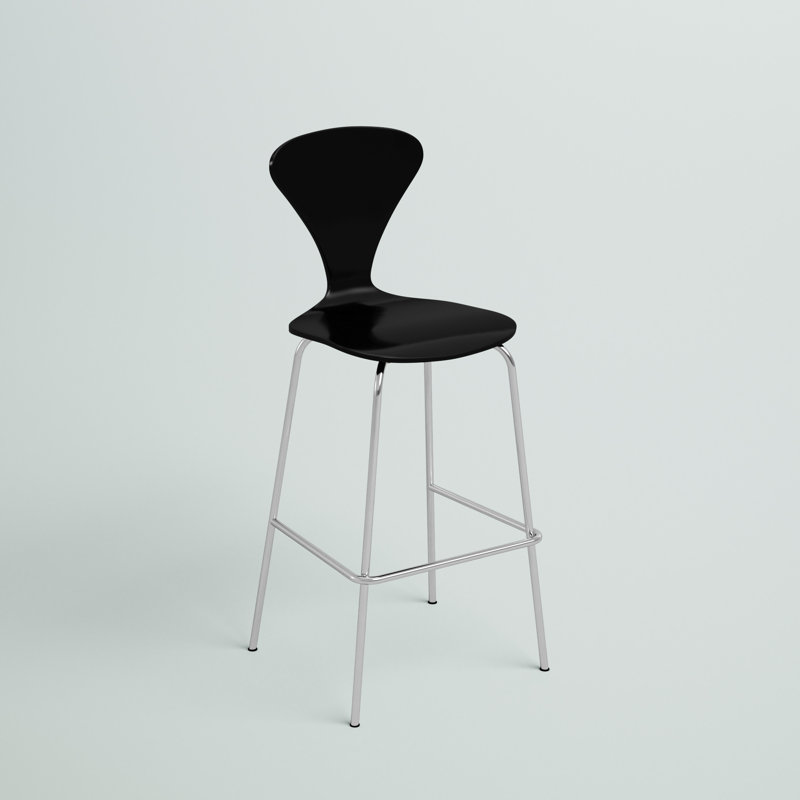 Tabouret de bar Ernie, Noir