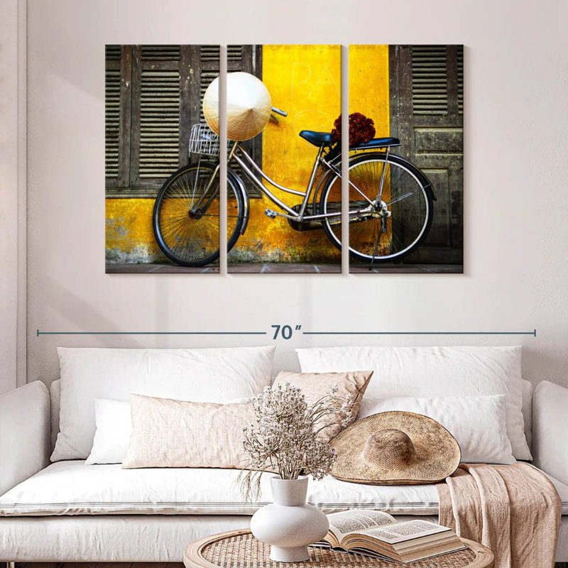 Mehar Vietnamese Bicycle, 32" H x 50" W