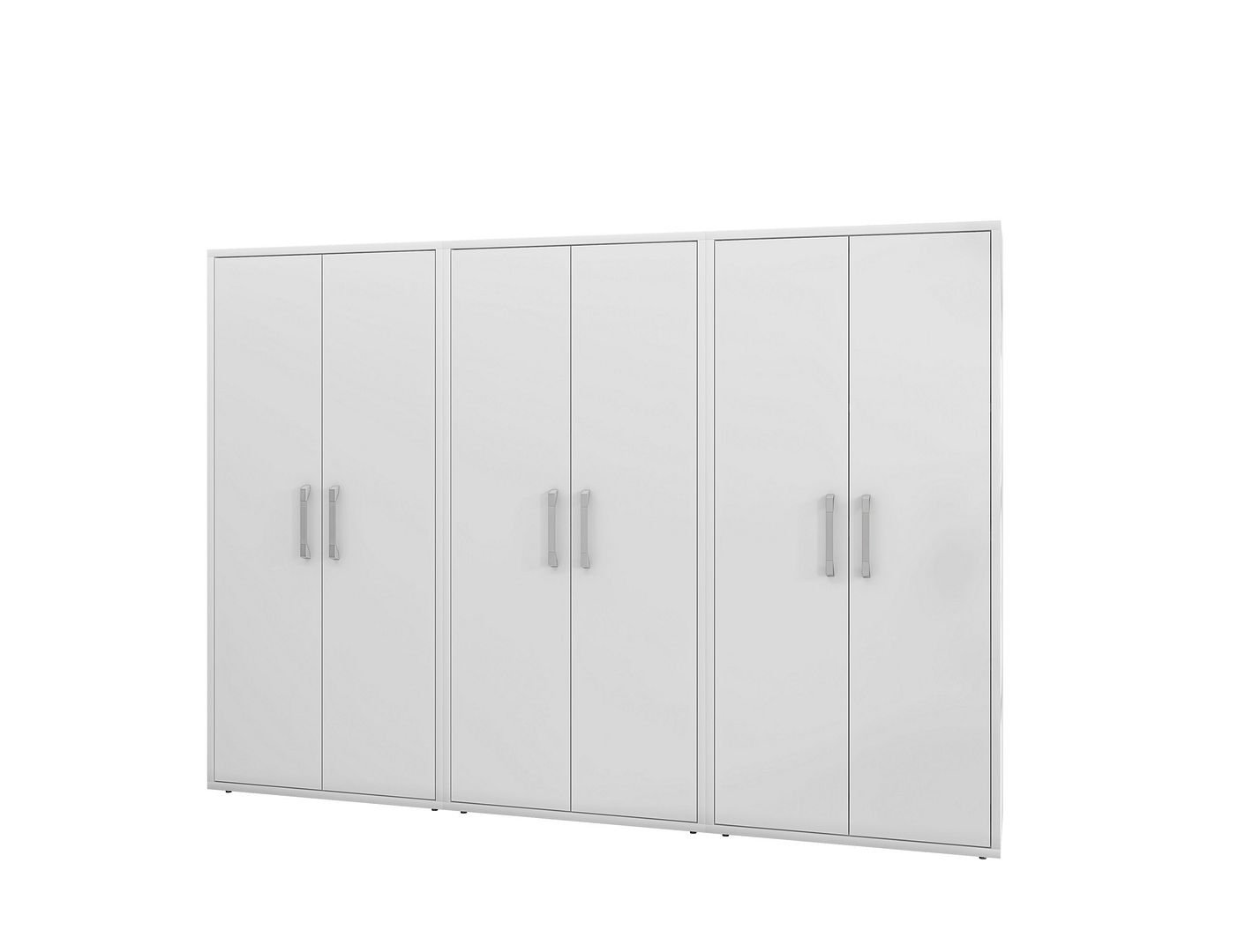 Waco 6 Piece Storage Cabinet Set WFX Utility Finish: White