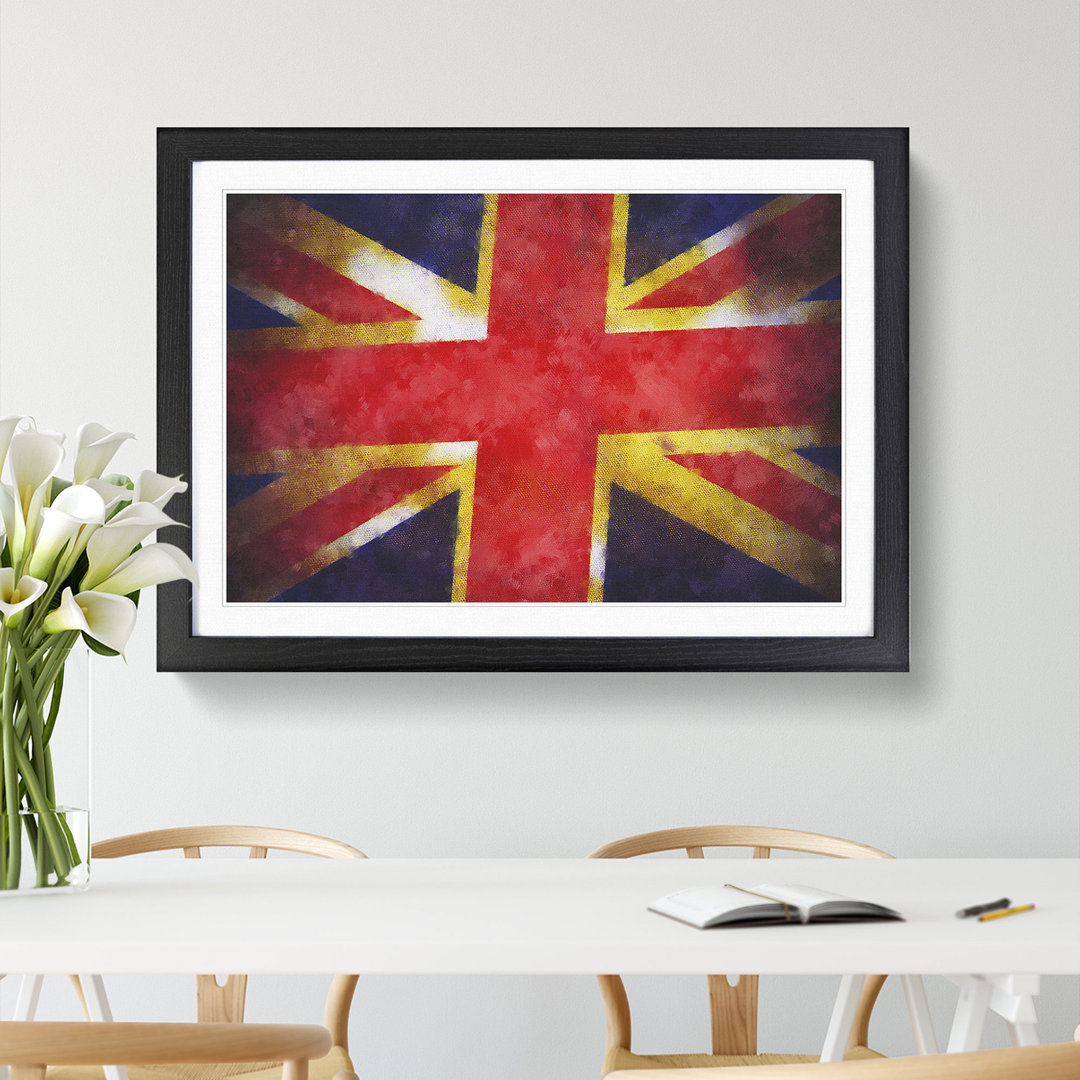 Union Jack British Flag Vol.2 - Picture Frame Painting