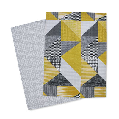 Larsson Geo Two Pack Tea Towels