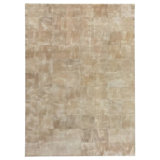 Capri Leather Geometric Area Rug