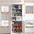 61''H X 28''W Freestanding Bathroom Stainless Steel Cabinet