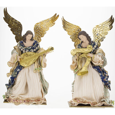 Standing Angel - 21 Inches Set Of 2