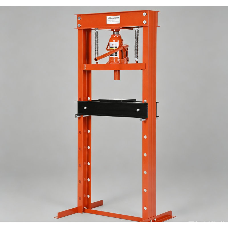 Presse d'atelier hydraulique 6 T / 12 T / 20 T - Presse à cadre en H robuste pour le garage avec plaques mobiles, hauteur réglable à 4 positions, capacité de 13 000 lb / 26 000 lb / 44 000 lb et qualité professionnelle