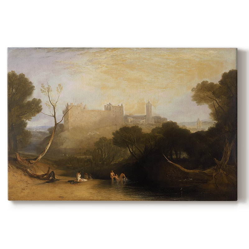 Somer Hill, Tonbridge-J.M.W. Turner - Toile tendue avec châssis-1810, 18x27