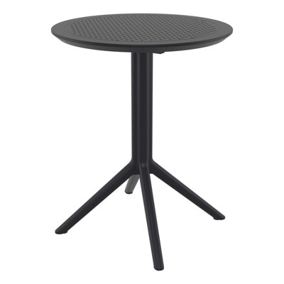 Elodie 23.6" W 2-Person Plastic Folding Bistro Table
