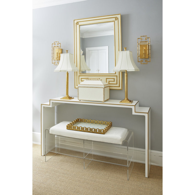 Renee Acrylic Long Bench