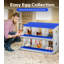 6 Compartment Chicken Nesting Box, Chicken Laying Boxes to Protect Eggs, Easy to Clean & Install-1639953518