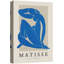 Blue Matisse Style Figure Artwork, Modern Abstract Human Form Pictures, Framed Canvas Giclee Print Wall Art-125174587-125174585