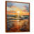 Brown Floater Framed