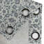 East Urban Home Garden Art Grommet Curtain Decorative 2-Panel Window Drapes, 50"x72", Beige Slate Blue-30765477