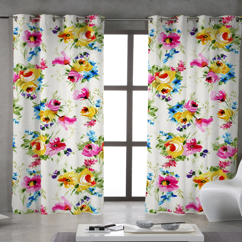 Howser Cotton Curtain Single Panel
