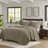King 3 Piece Luxurious Oversized Quilt Set-119417293-119417292