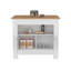 Armoire à deux portes et tablette pour îlot de cuisine-129163600