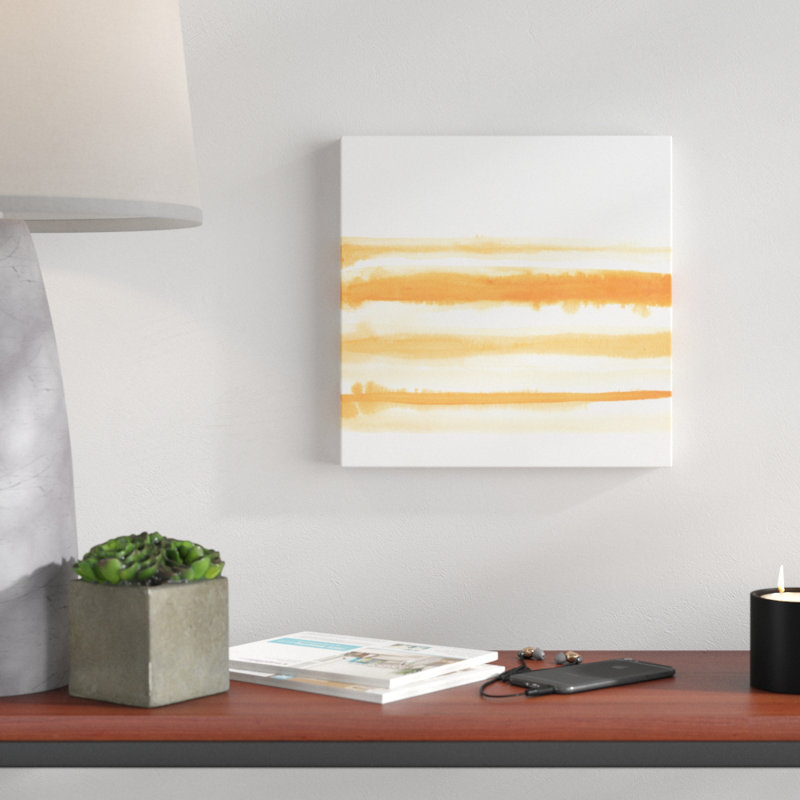 «Spectrum Echo III», peinture sur toile, H 12 po x l 12 po, Toile tendue