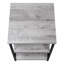 Accent Table, Side, End, Nightstand (Bedside Side Table), Lamp, Laminate, Metal, Contemporary, Modern-1062254189-1062254188