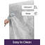 Tapis de bain 16 x 24, tapis antidérapant à séchage rapide, tapis de bain en marbre ultra mince super absorbant, tapis en caoutchouc lavable pour plancher de douche, devant la baignoire, lavabo, accessoires de salle de bain, gris clair-1827201880