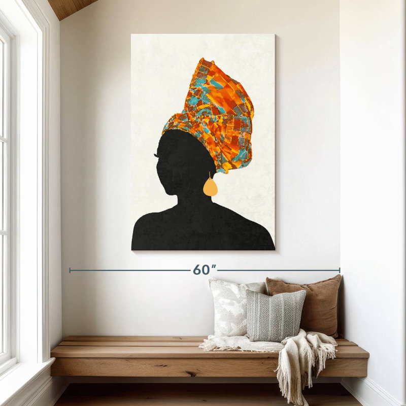 Kente IV, H 48 po x l 32 po