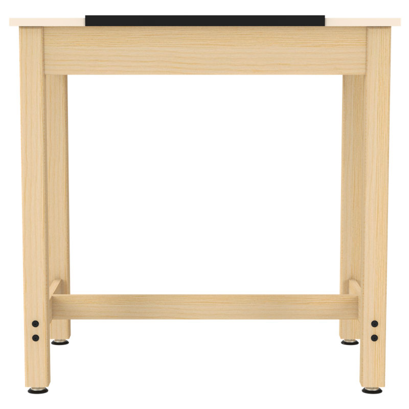 Table à dessin fiberesin, H 37 po x l 36 po x P 24 po, En une seule pièce