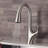Merlin Stainless Steel Pull Down Single Handle Kitchen Faucet-73641022