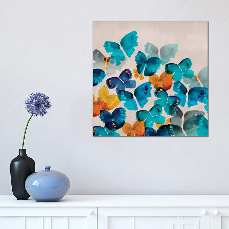 Free to Fly 1 Piece Wrapped Canvas Painting, 45.72cm H x 45.72cm W x 1.91cm D