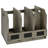 Antonsen 3-Slot Wood File Organizer