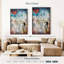 «Girl and Heart Balloon», reproduction sur toile-1535427409