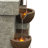 Caetana 28" Solar-Powered 4-Tier Outdoor Water Fountain