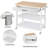 Clinten Solid Wood Top Kitchen Island-177431430
