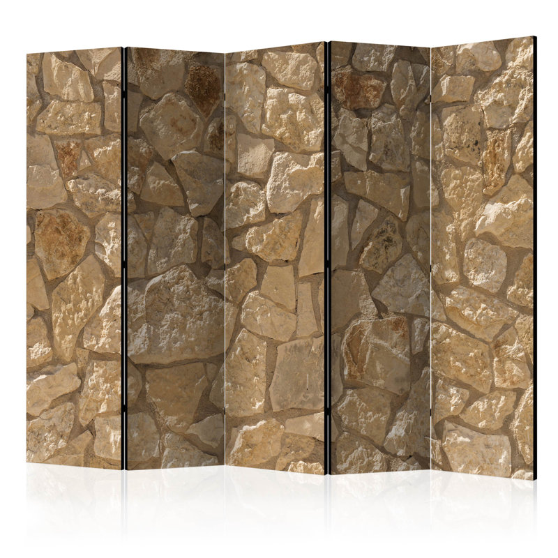 Bucher 172cm H Solid Wood Folding Room Divider, 5