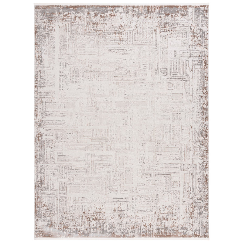 Tapis abstrait Anaylah Performance, Rectangle 8 pi x 10 pi