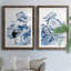 «Blue and White Asian Garden I», ensemble de 2 cadres photo-1543470076-1543470077-1543146962