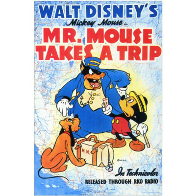 Affiche de film «Mr. Mouse Takes A Trip» (11 X 17) - Article # MOVED6957