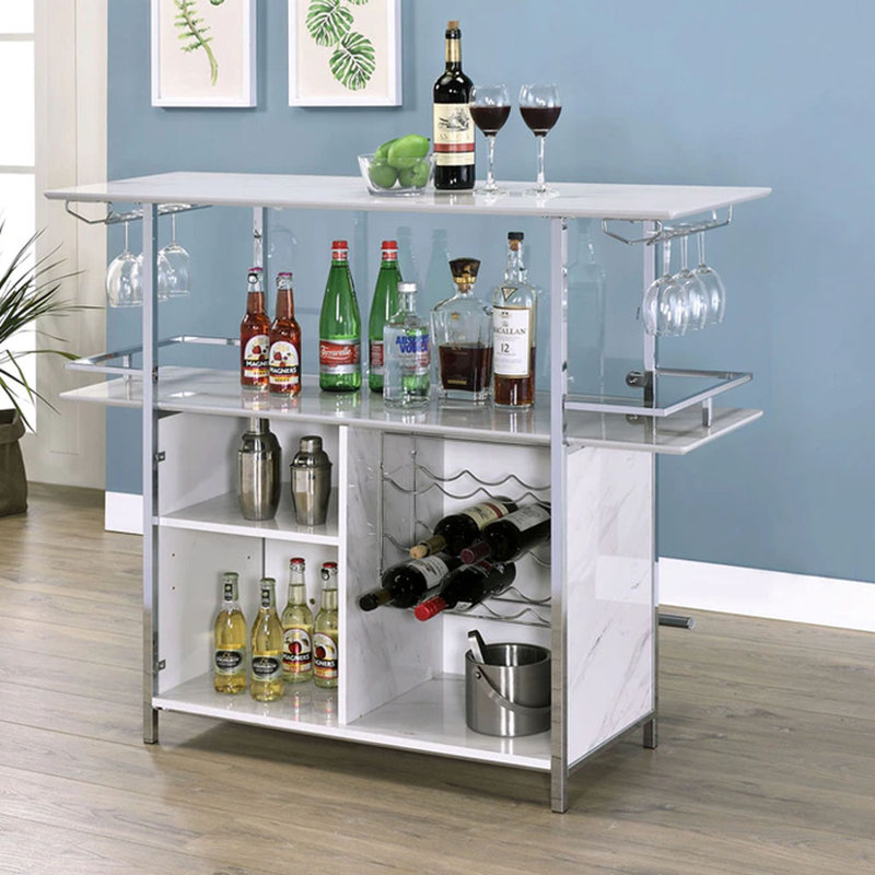 Krishal Metal Bar Cart