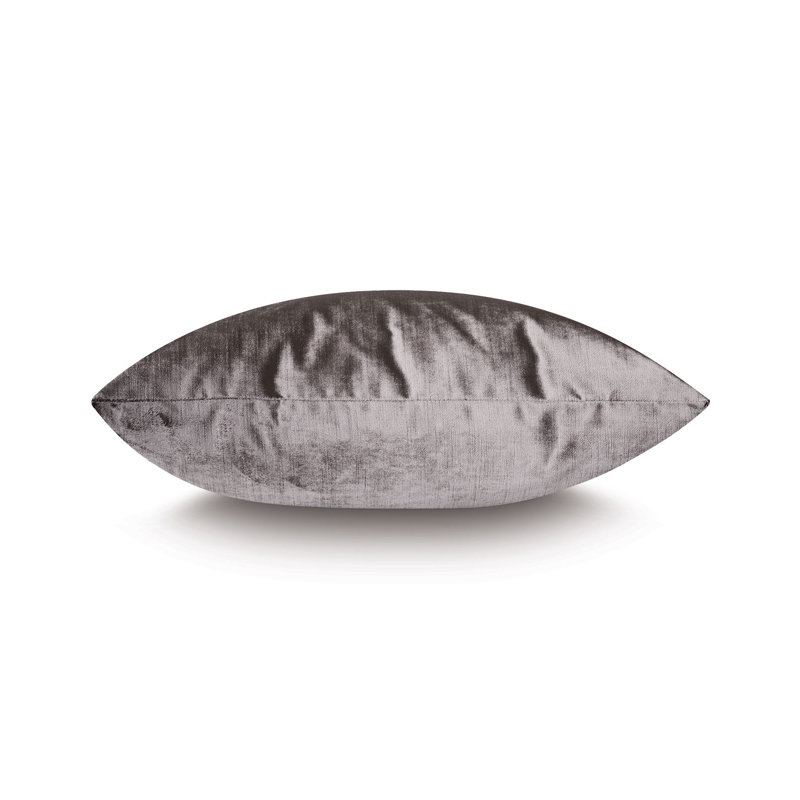 Velvet Square Pillow Cover & Insert, Winchester Dove