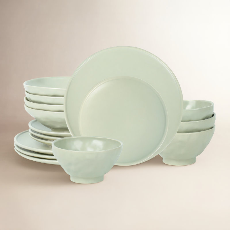 Dinnerware, Sage Gray