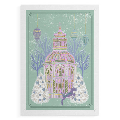 Winter Holidays V -Canvas Print Only - NOT FRAMED