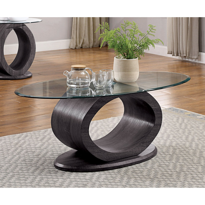 Table basse Rehberg, Grey