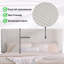 Lit plateforme tapissier moelleux en colombe-1243035496