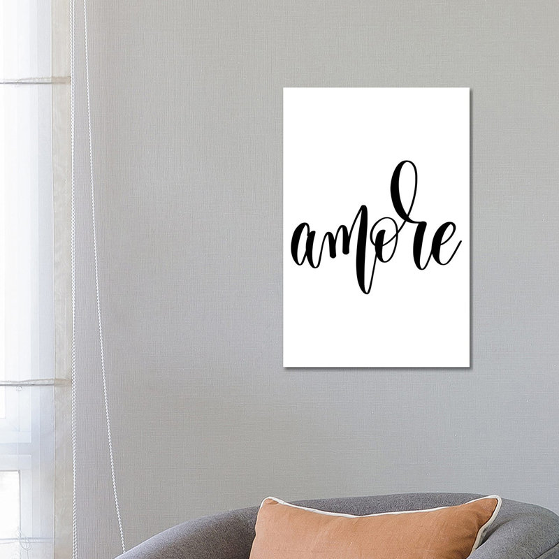 Amore - Wrapped Canvas Print, 66.04 cm H x 45.72 cm W x 3.175 cm D
