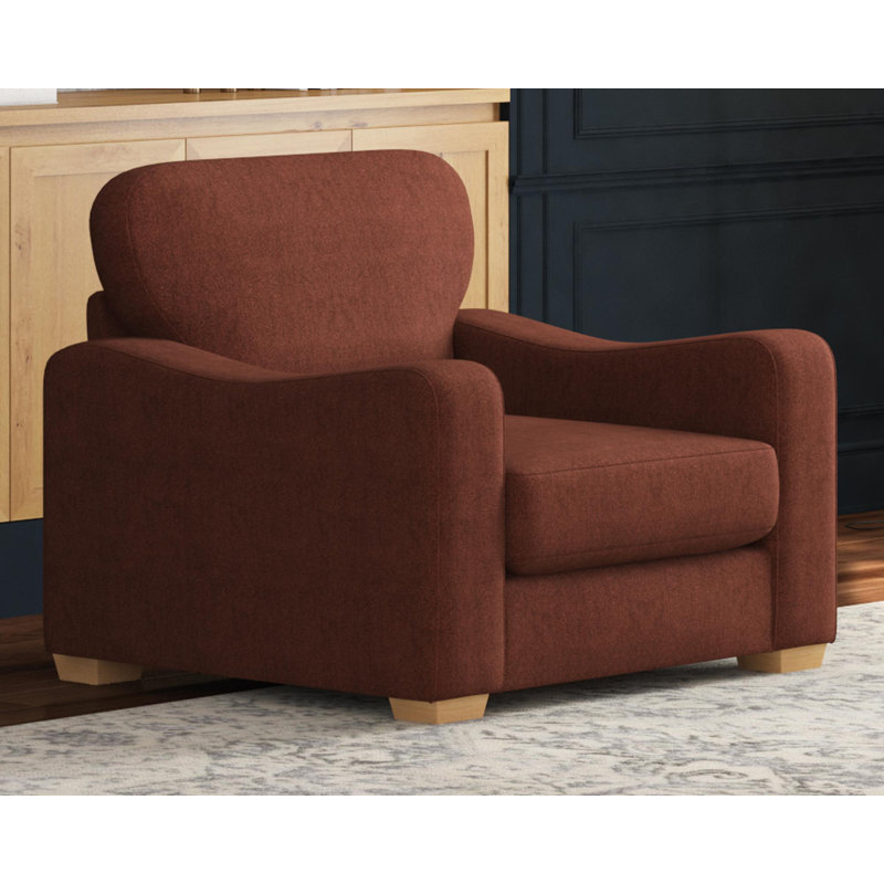 Upholstered Armchair, Steel