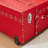 Texture Wheeled Trunk - Candy Apple Red