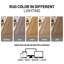 Tapis tissé plat intérieur / extérieur de style jute sable / naturel Border-1331785615-1331785607